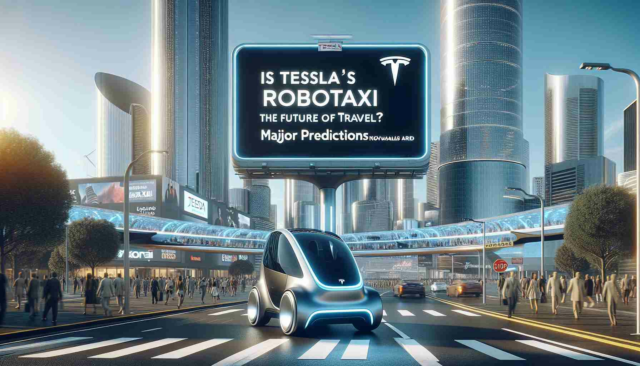 Is Tesla’s Robotaxi the Future of Travel? Major Predictions Ahead