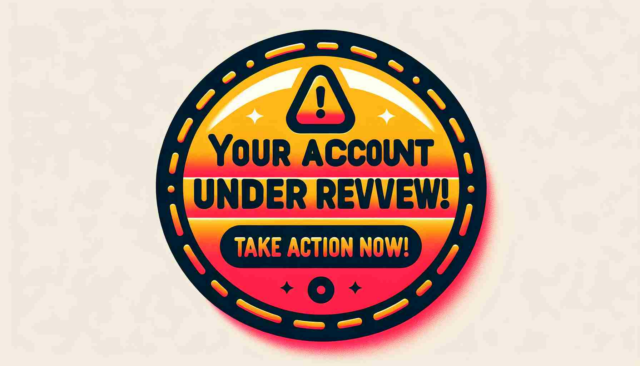 Alert: Your Account is Under Review! Take Action Now