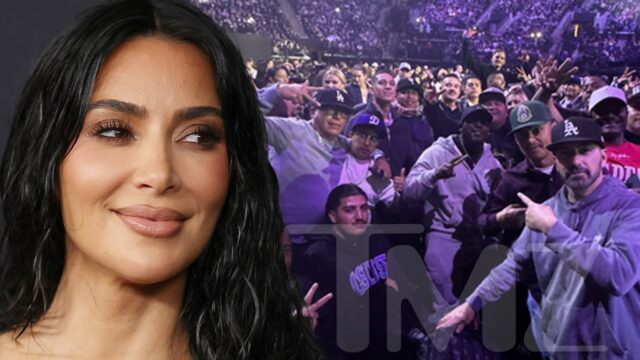 Kim Kardashian schickt ehemals inhaftierte Feuerwehrleute zum Feuerwehrkonzert

