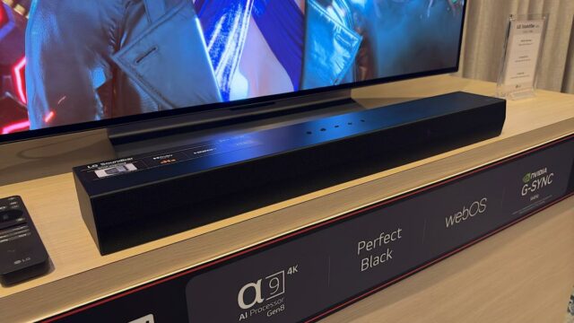 LG stellt auf der CES 2025 eine Vorschau auf die kompakte Soundbar S20A vor

