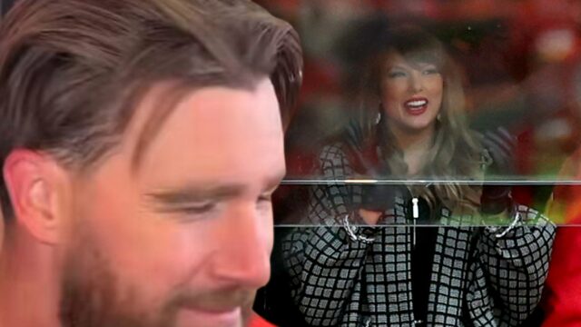 Travis Kelce schmuggelt Taylor Swift-Referenz in das Interview nach dem Spiel

