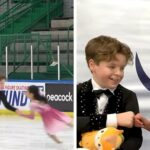 Young US Ice Dancers '1. Platz Routine vor dem DC -Flugzeugabsturz auf Video