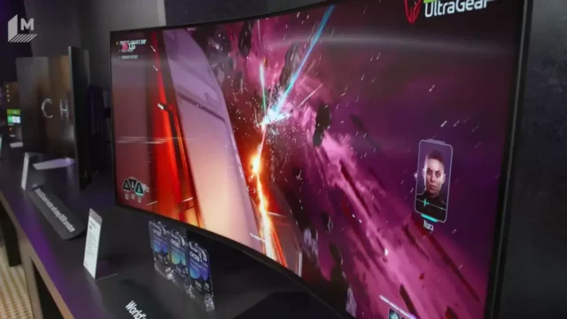 Ich habe auf der CES 2025 den neuen biegsamen 5K2K-Gaming-Monitor von LG gebogen

