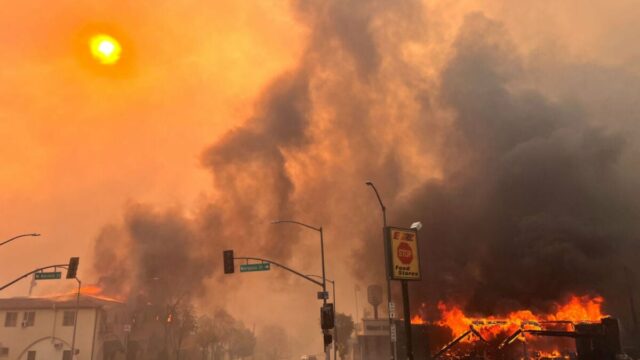 So überwachen Sie die Luftqualität in Ihrer Nähe während der Waldbrände in Los Angeles

