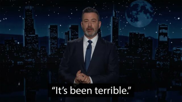 Jimmy Kimmel bricht während eines emotionalen Monologs über die Waldbrände in LA in Tränen aus

