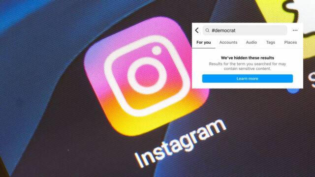 Blockiert Instagram den Hashtag #Democrat?

