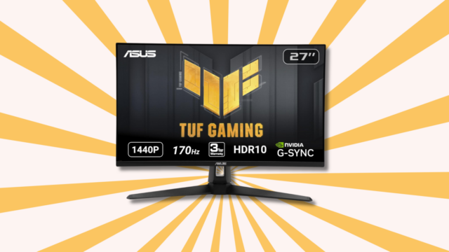 Holen Sie sich den 27-Zoll-Gaming-Monitor ASUS TUF zum niedrigsten Preis aller Zeiten

