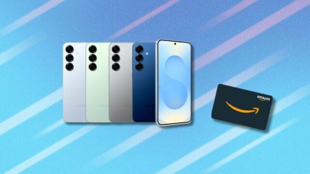 Erhalten Sie eine kostenlose Amazon-Geschenkkarte im Wert von 100 $, wenn Sie das neue Samsung Galaxy S25 vorbestellen

