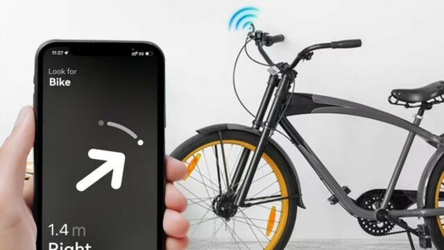 Schützen Sie Ihr Fahrrad mit einem Tracker in Sichtweite

