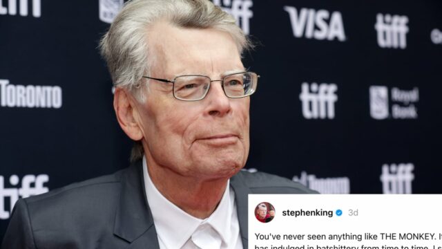 Stephen Kings Die Affenbewertung auf Threads ist ziemlich eindeutig

