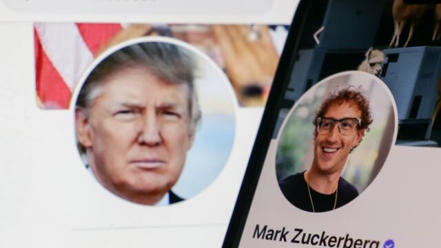 Mark Zuckerberg verdoppelt die Einreichung von Metas bei Trump

