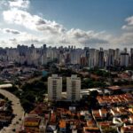 Skyline view of Sao Paulo, Brazil.