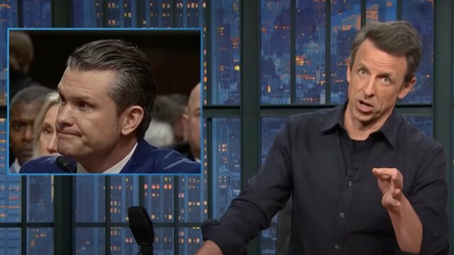 Seth Meyers erklärt, wie Pete Hegseth während der Anhörung zur Konfirmation bewies, dass er nüchtern war | Video

