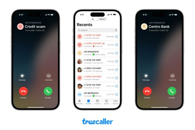 Truecaller live caller ID on iOS