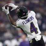 Ravens geben Update zu Zay Flowers für Divisionsspiele