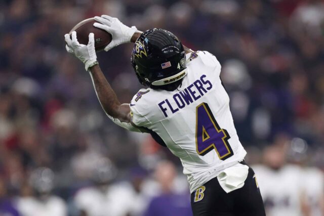 Ravens geben Update zu Zay Flowers für Divisionsspiele

