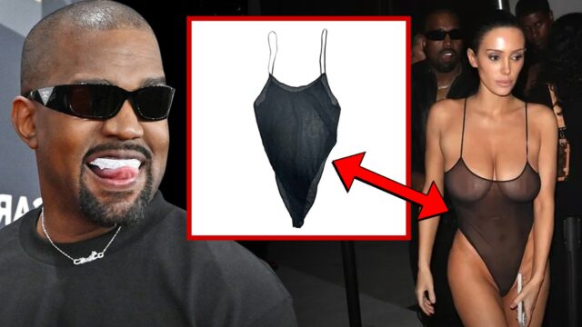 Kanye West verkauft jetzt Bianca Censoris nahezu nacktes Bodysuit

