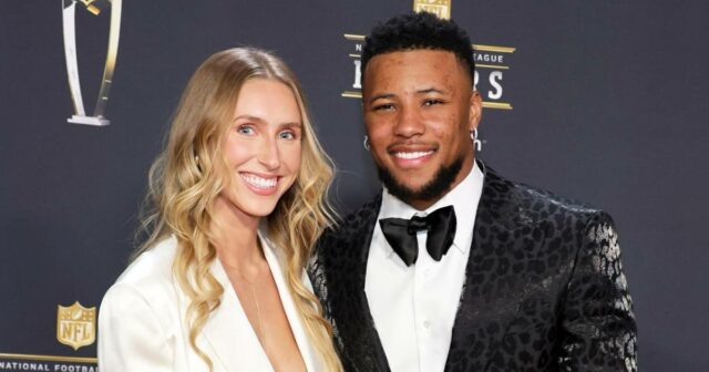 Eagles RB Saquon Barkley bestätigt die Verpflichtung gegenüber der GF Anna vor dem Super Bowl

