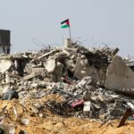 Der Gaza wurde nach israelischer Bombardierung in Schutt verwandelt