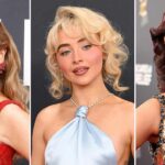 2025 Grammys Ankunft aus dem roten Teppich: Taylor Swift, Sabrina Carpenter plus