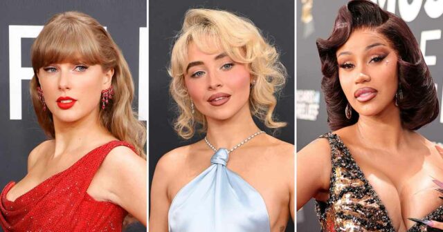 2025 Grammys Ankunft aus dem roten Teppich: Taylor Swift, Sabrina Carpenter plus

