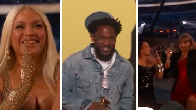 Kendrick Lamar bekommt stehende Ovationen, während Drake Diss -Track spielt bei Grammys

