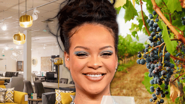 Rihanna sagt, sie würde in Betracht ziehen, Weingut zu leiten, spricht Druck auf neues Album

