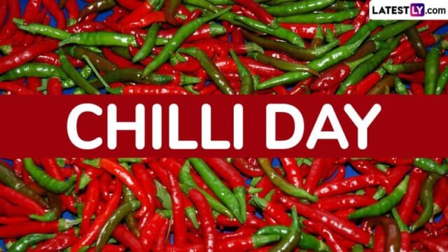 National Chili Day 2025: Whip Up a Bowl of Delicious Andhra Style Green Chilli Chicken To Celebrate the Day (Watch Video)