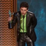 Timothée Chalamet gewinnt SAG Award für den leitenden Schauspieler in "Complete Unbekannter"