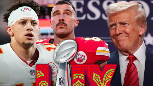 Patrick Mahomes, Travis Kelce aufgeregt, vor Trump bei Super Bowl zu spielen

