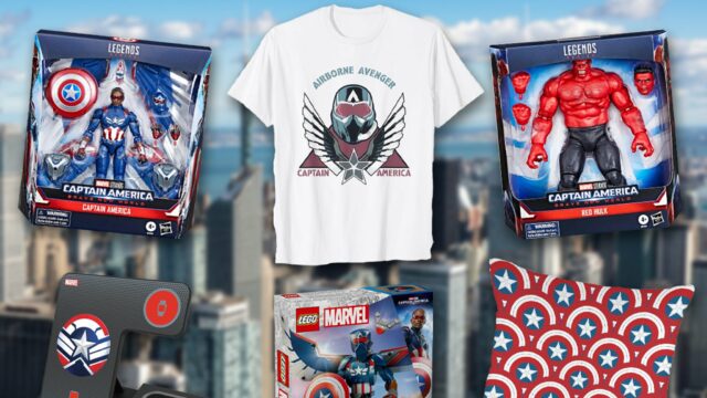 Captain America: Brave New World Merch - Spielzeug, T -Shirts und mehr!

