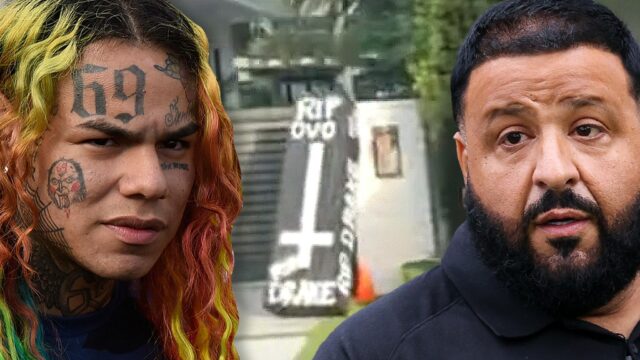 DJ Khaled erhält Tagen nach Tekashi 6ix9ine einen Sarg in Florida Home

