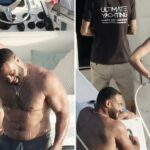 NFLs Solomon Thomas und GF zeigen unglaubliche Körper auf der Yacht in St. Barts