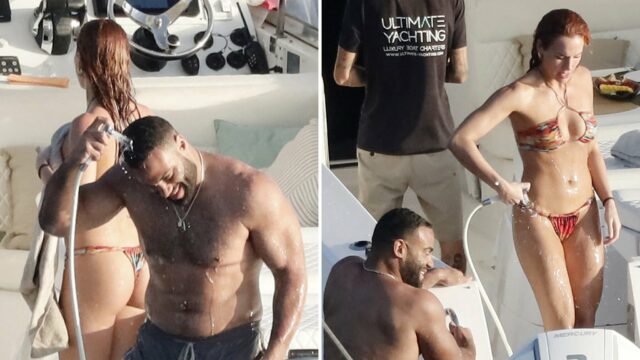 NFLs Solomon Thomas und GF zeigen unglaubliche Körper auf der Yacht in St. Barts

