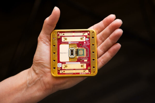 Majorana 1 Quantum Computing -Chip von Microsoft verwendet einen neuen Super -Leitertyp

