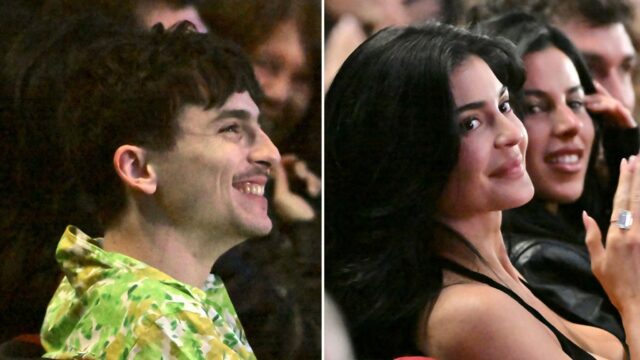 Kylie Jenner unterstützt den Freund Timothée Chalamet beim Santa Barbara Film Festival

