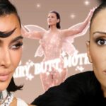 Kim Kardashian Channels Bianca Censori in der neuen Skims -Kampagne