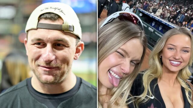 Johnny Manziel, Josie Canseco lächelt bei Travis Scott Charity Event nach der Trennung

