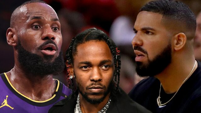 LeBron James schien Drake Diss mit mehr Kendrick Lamar -Lob zurückzuwehren

