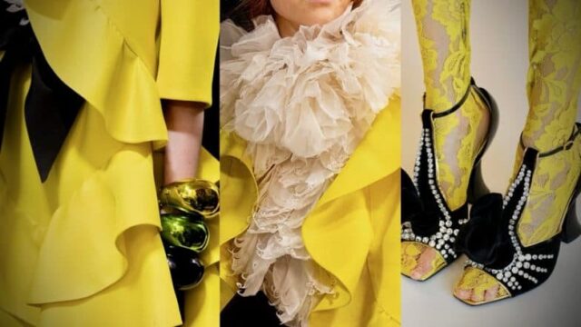 Valentino Yellow ist das neue Rot: In der neuen Vision von Alessandro Michele für das römische Modehaus

