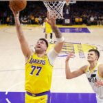 Luka Doncic bekommt La Lakers Debüt mit dem Sieg gegen Utah Jazz