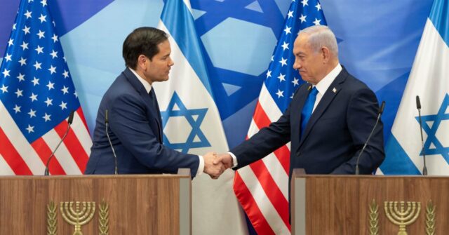 Rubio in Israel sagt

