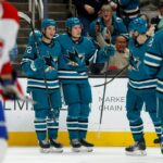 Sharks Rookie erzielt das erste NHL