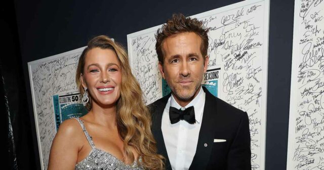 Blake Lively, Ryan Reynolds legte seine Stirn mit "SNL 50" in der Mitte des legalen Dramas ungebunden

