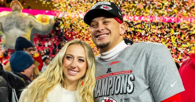 Brittany Mahomes ist "glücklich, nicht die ganze Zeit schwanger und müde zu sein" 

