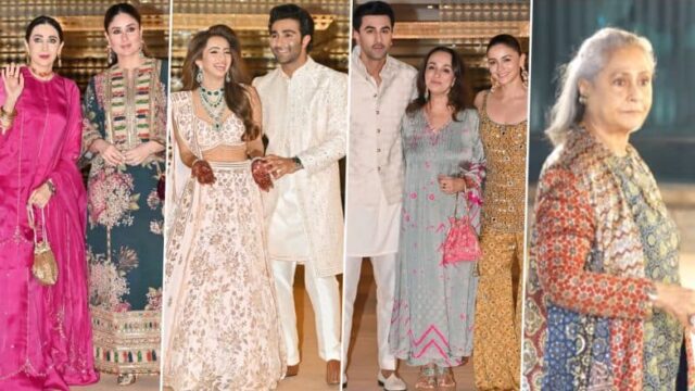 Gäste bei Aadar Jain und Alekha Advanis Mehndi -Zeremonie: Kareena Kapoor Khan, Jaya Bachchan, Ranbir Kapoor, Alia Bhatt und mehr schließen sich den Feierlichkeiten an (siehe Bilder)

