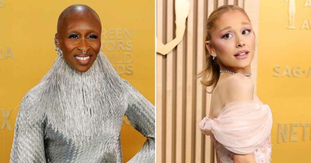 Cynthia Erivo, Ariana Grande und das Casting "böse" der Brillanz der SAG -Preise

