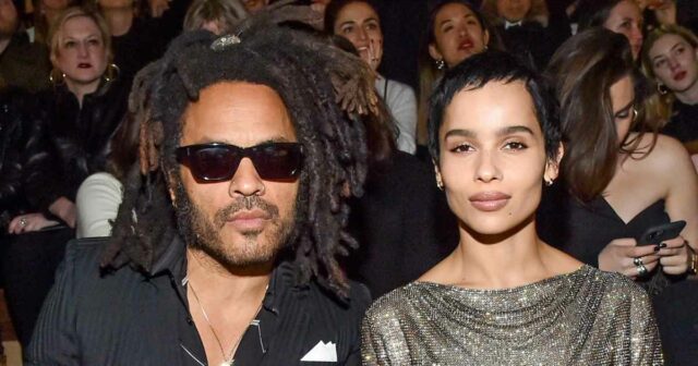 Lenny Kravitz glaubte, dass Walk of Fame's Rede von Mädchen Zoe "fabelhaft" war ""

