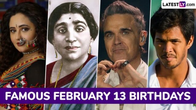 Berühmte Geburtstage am 13. Februar: Rashami Desai, Sarojini Naidu, Robbie Williams und Somdev Devverman - Bekannt über Prominente, die im Februar geboren wurden

