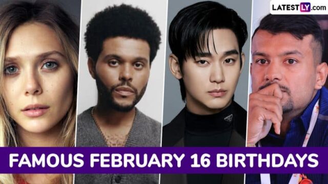 Berühmte Geburtstage am 16. Februar: Elizabeth Olsen, The Weeknd, Kim Soo-Hyun und Mayank Agarwal-Kenntnis von Prominenten, die am 16. Februar geboren wurden

